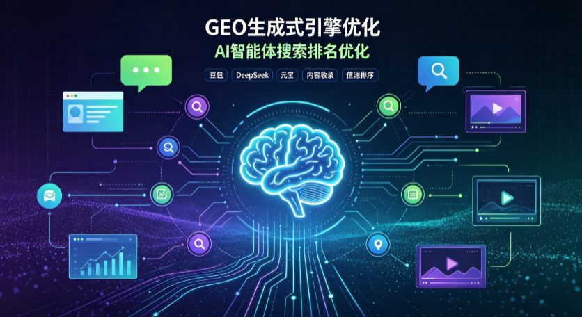 崇川区GEO 浪潮来袭：生成式引擎优化崛起，创作者争抢豆包、DeepSeek、元宝智能体流量入口